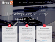 Tablet Screenshot of ergoq.gr